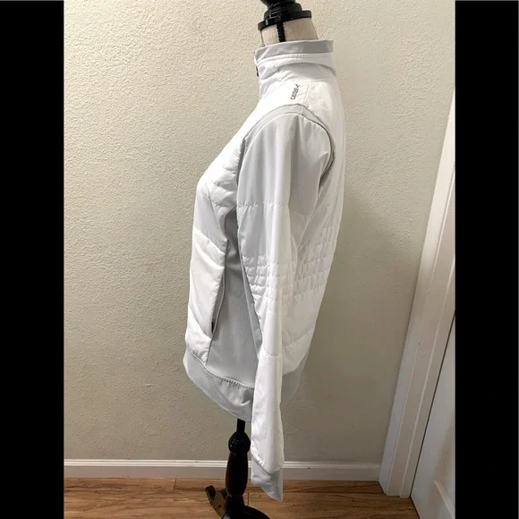 Brooks Cascadia Thermal Jacket In White - Picture 2 of 9